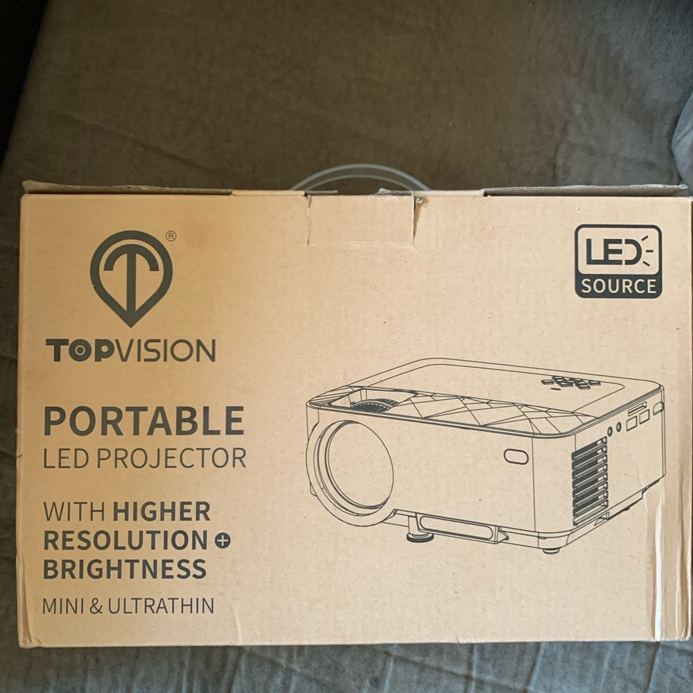 Portable LED projector